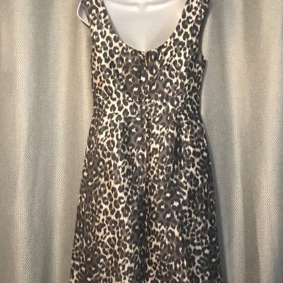 Kate Spade Like New Animal Print Dress Size 6 - Picture 9 of 12